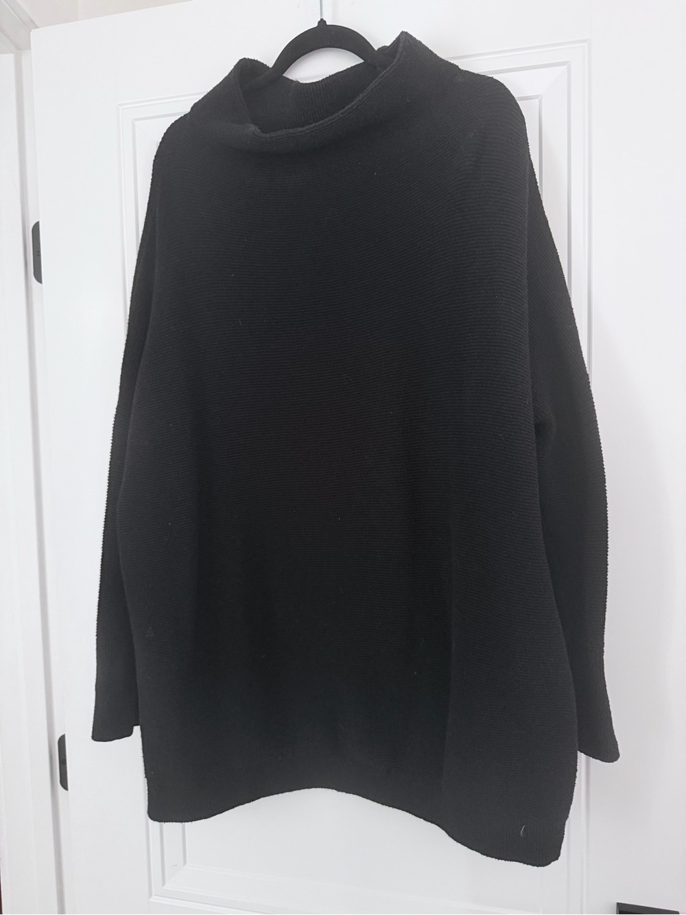 Free People Black ottoman tunic